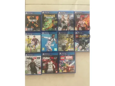 PS4 Games very clean