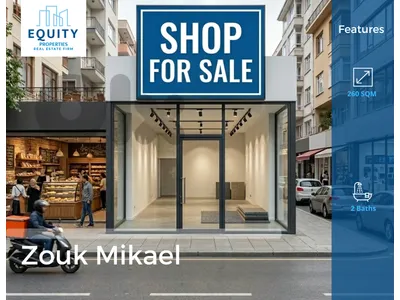 260 SQM Shop For Sale In Zouk Mikael Great Location #RK39226