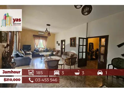 Jamhour 185m2 | 30m2 Terrace | Mint Condition | Open View | OH |