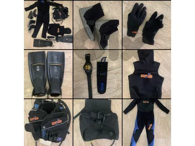 Diving complete set Size L