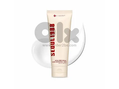K-Secret Seoul 1988 Snail Mucin Cream + Rice — 100ml