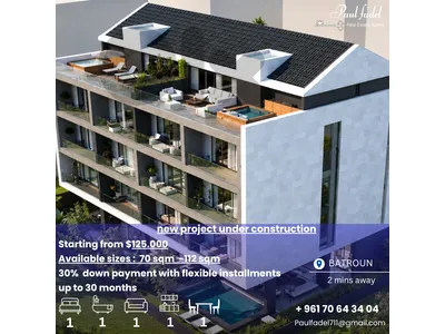 Modern apartments for sale in Batroun 🌊
