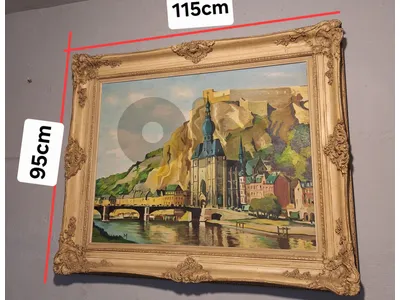 european oil painting on canvas