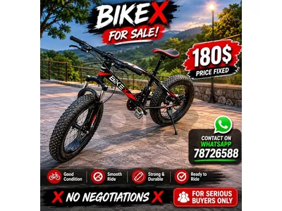 Bike X,used as new