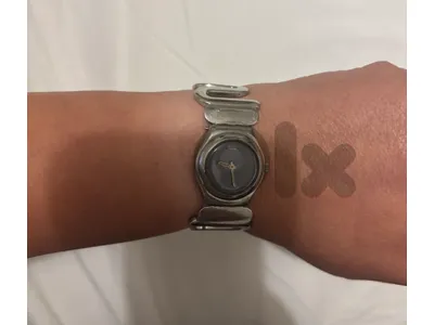 Original Swatch Irony Swiss Made Ladies Watch – Vintage Metal Bracelet