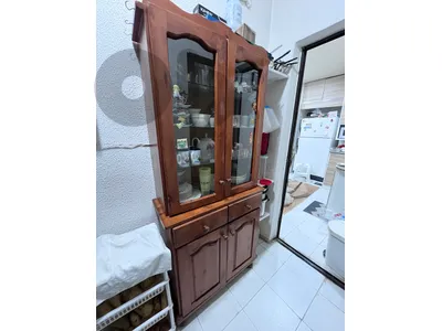 خزانة/glass cabinet for kitchen