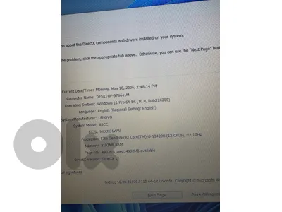 LENOVO V15 G4 OPEN BOX CORE I5 GENERATION 13H / 8G RAM/ 512 NVME LENOVO V15 G4 OPEN BOX CORE I5 GENERATION 13H / 8G RAM/ 512 NVME