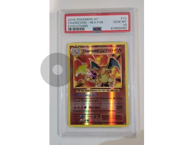 2016 Pokemon XY Charizard Rev Foil - PSA10