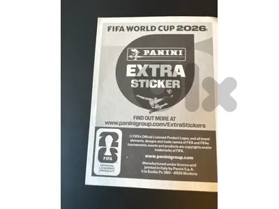PANINI WORLD CUP 2026 RONALDO GOLD EXTRA STICKER