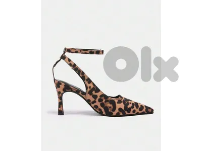 Leopard print heels