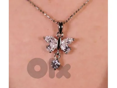 Earrings and Pendant - Sterling Silver 925.