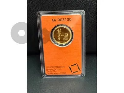 Valcambi Limited Circle Swiss Ounse 10 Gr