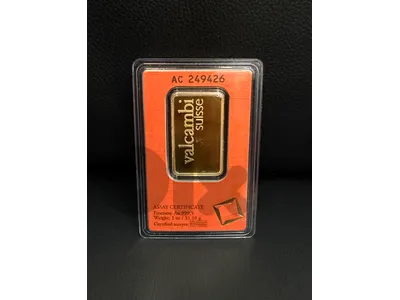 Gold Valcambi Suisee ounse 31,1 gr