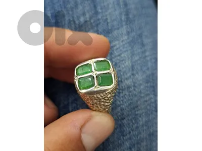 خاتم زمرد emerald ring