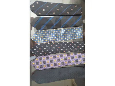 Branded silk ties