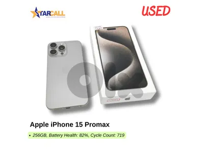 Used Apple iPhone 15 Promax