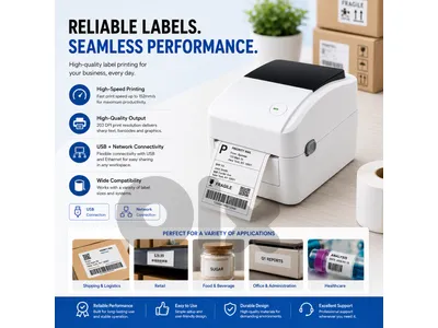 xprinter thermal label printer usb LAN network