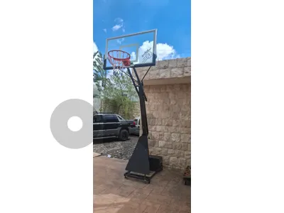 portable Adjustable Basketball Hoop (Tempered  glass)
