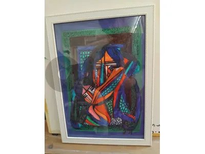 رسم على القماش