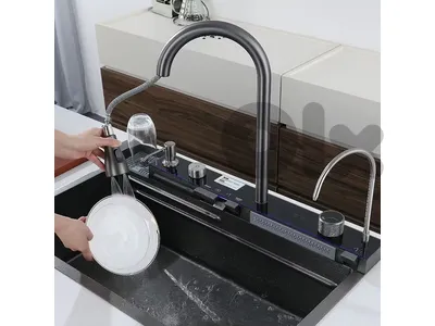 Modern Workstation Kitchen Sink