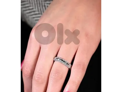 Double-Row Band Ring- Sterling Silver
925.