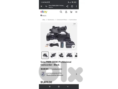 Sony XDCAM 422 PMW 300
