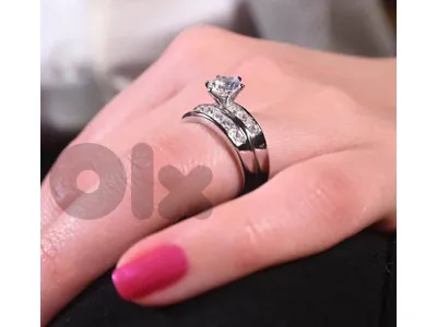 Ever After Sparkle Ring - Sterling Silver 925.