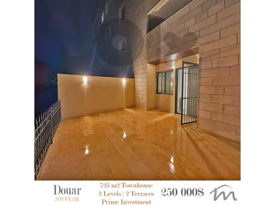 Douar - Mar Moussa | 345$/m² | 2 Levels 725m² Town-House | 2 Terraces