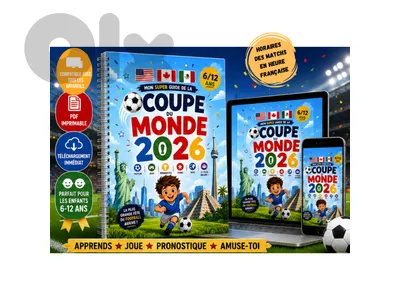 Livre enfant coupe du monde 2026