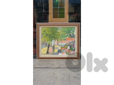 لوحة رسم زيتي اوروبية
