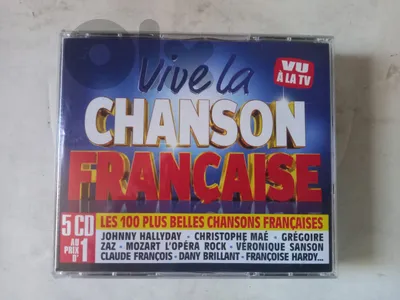 Vive La Chanson Francaise 5 CDs 100 chansons