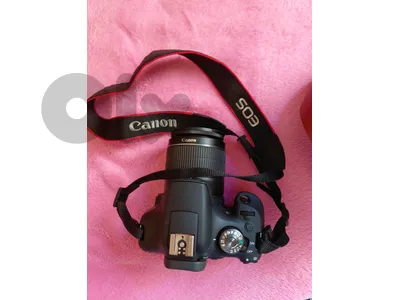 canon EOS 2000D + 18_55mm شبه جديدة طرابلس
