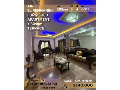 Apartment for sale in Ain El Remmaneh NY332 شقة للبيع في عين الرمانة،