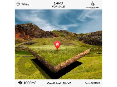 Land for sale in Nabay ارض للبيع في ناباي