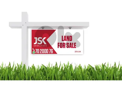 L21380 - 1,000 SQM Land With Sea View For Sale in Ghazir