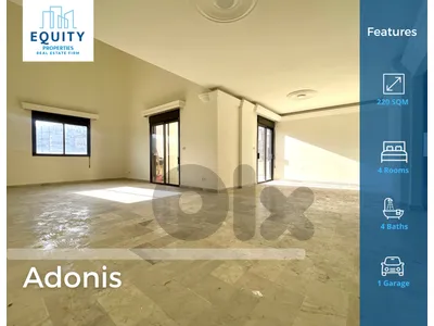 220 SQM Apartment For Rent In Adonis شقة للإيجار #RK40327