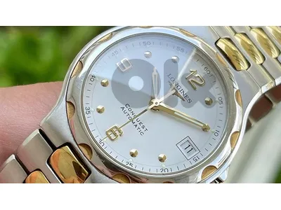 LONGINES CONQUEST AUTOMATIC L619.2 ETA SWISS MADE 100MT LIKE NEW 38MM The bracelet is complete