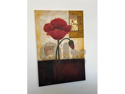 decorative contemporary floral painting