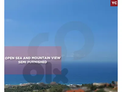 unobstructed sea and the mountain view, jbeil, barbara/بربارة REF#YC136510