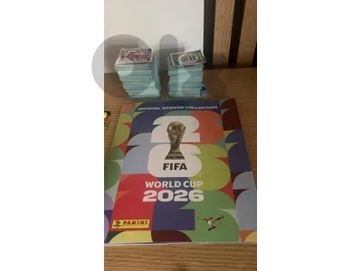 Full Panini Soft Cover Album + 980 stickers
