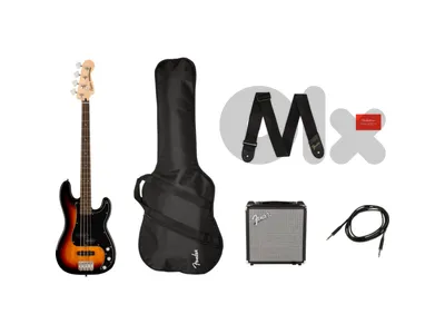 Fender's Squier Affinity Series Precision Bass PJ Pack