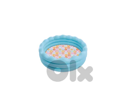 Intex Retro Bloom Inflatable Kiddie Pool 168 x 168 x 46 CM -مسبح أطفال