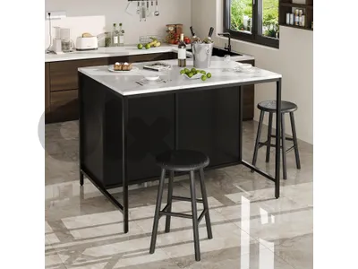 Black Bar Table, Kitchen countertop