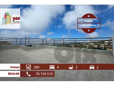 Kleiaat 380m2 | Duplex | New Building | Astonishing View | Calm | DA
