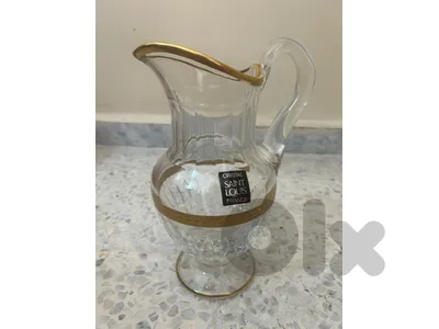 Vintage Rare Saint-Louis handmade crystal thistle collection | 1950’s