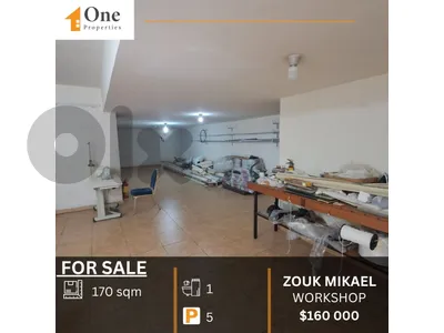 WORKSHOP FOR SALE IN ZOUK MIKAEL