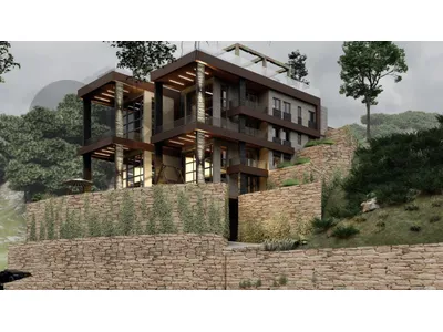 1200 m2 land+mountain view 4sale in Raachine - أرض للبيع في رعشين