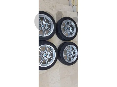 BMW F10 rims and tires in GREAT condition