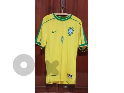 brazil soccer  jersey 1998 Ronaldo nasario 9