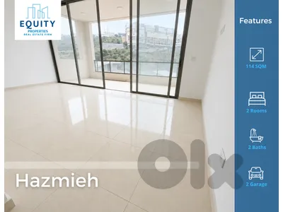 114 SQM Apartment For Sale In Hazmieh شقة للبيع #MM411143